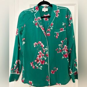 Sezanne Pajama Style Top Small